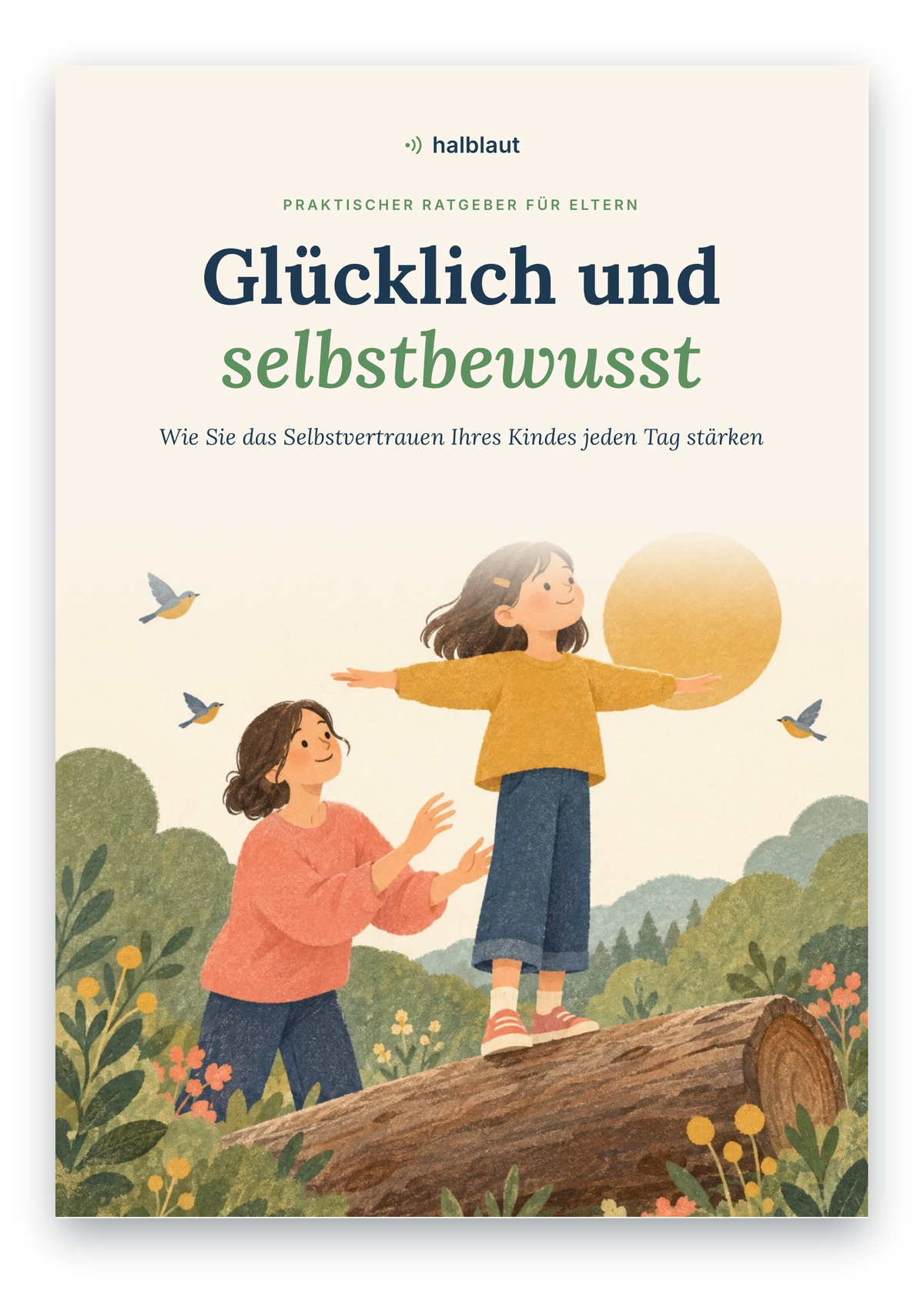 Glücklich und selbstbewusst – E-Book Cover